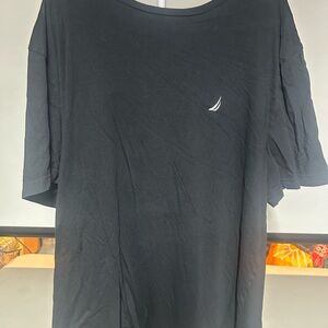 Nautica Men's Classic Black Tee